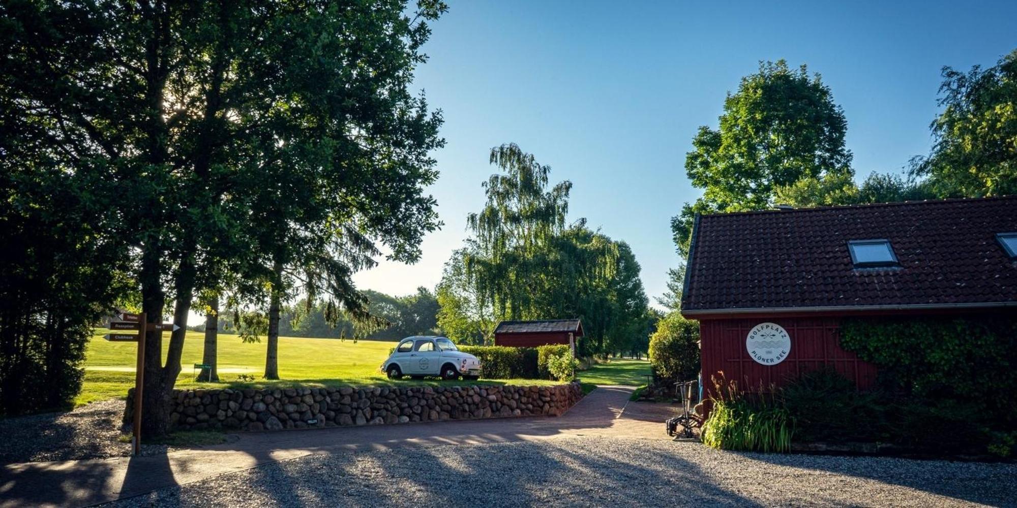 Golfplatz Ploener See Kleiner Ploener See Bosau Exteriör bild